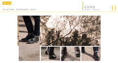 Desktop Screenshot of cordshoes.com